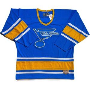 FULL SEND Nelk Boys Hockey Jersey Pullover St. Louis Blues Limited Edition XL